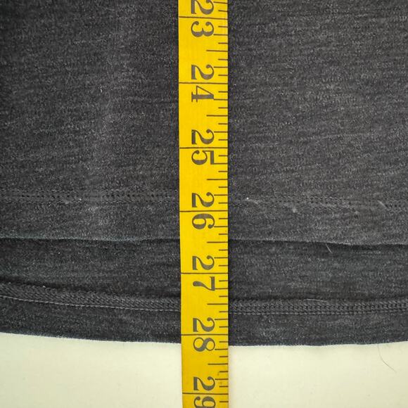 SMARTWOOL Base Layer MED Quarter Zip Merino Wool Top Pullover Contrasting Zipper - Picture 12 of 12